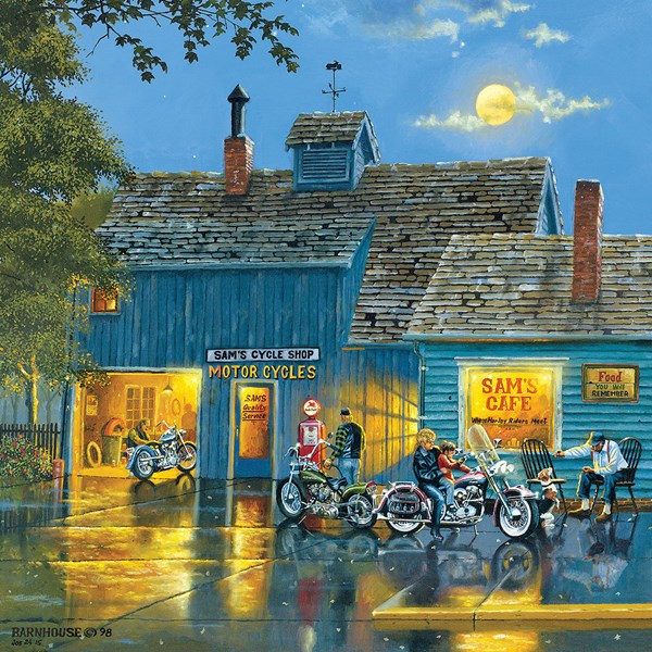 SunsOut (60216) - Dave Barnhouse: "Motorradtour" - 1000 Teile Puzzle