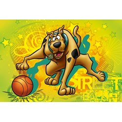Trefl (17223) - "Scooby Doo beim Basketball" - 60 Teile Puzzle