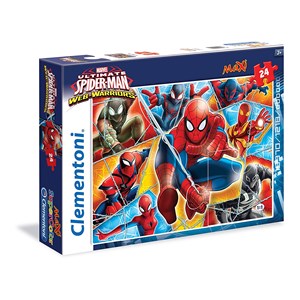 Clementoni (24053) - "Spiderman, Spinnenkrieger" - 24 Teile Puzzle
