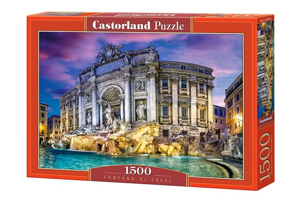 Castorland (C-151479) - "Trevi-Brunnen" - 1500 Teile Puzzle