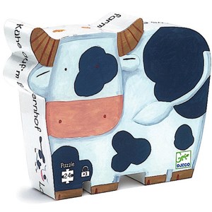 Djeco (07205) - "Cows of the Farm" - 24 Teile Puzzle