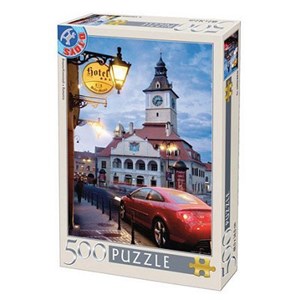 D-Toys (50328-AB11) - "Der schiefe Turm von Pisa" - 500 Teile Puzzle