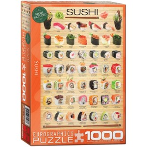 Eurographics (6000-0597) - "Sushi" - 1000 Teile Puzzle