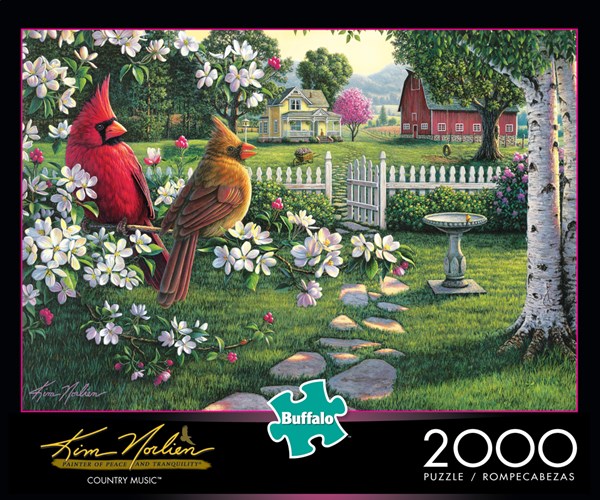 Buffalo Games (2046) - Kim Norlien: "Country Music" - 2000 Teile Puzzle