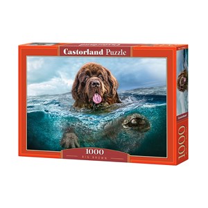 Castorland (C-103478) - "Großer brauner Freund" - 1000 Teile Puzzle