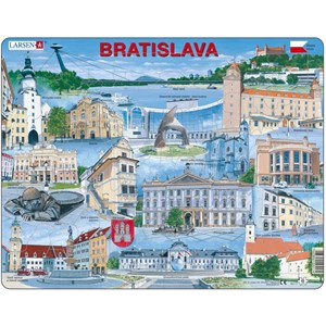 Larsen (KH17-SL) - "Bratislava - SL" - 65 Teile Puzzle