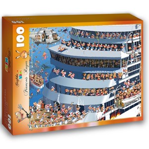 Grafika Kids (00821) - François Ruyer: "Cruise" - 100 Teile Puzzle