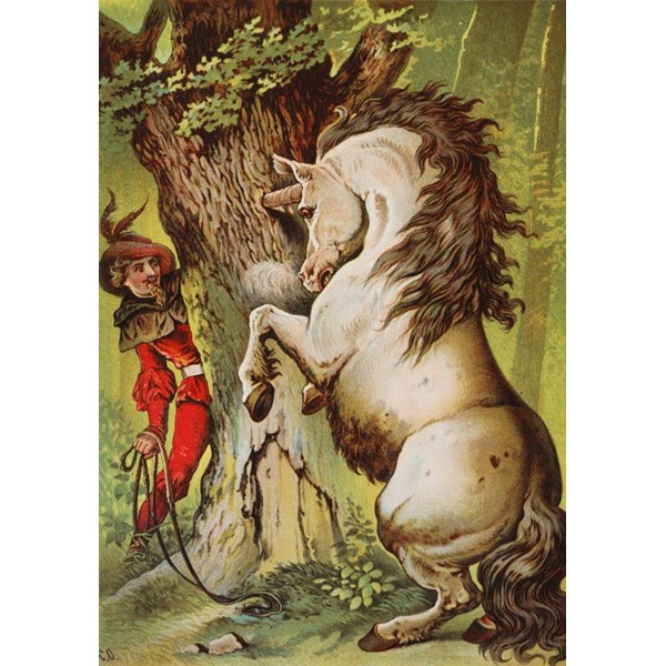 Grafika (00210) - Carl Offterdinger: "Das tapfere Schneiderlein" - 1000 Teile Puzzle