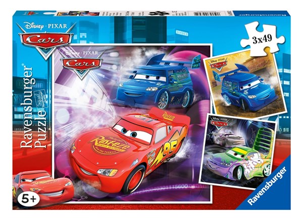Ravensburger (09305) - "Cars: Auf der Rennstrecke" - 49 Teile Puzzle