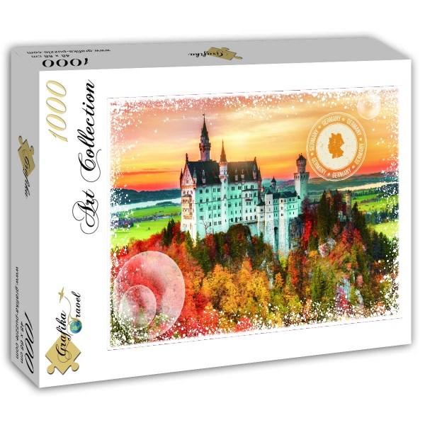 Grafika (T-00200) - "Deutschland" - 1000 Teile Puzzle
