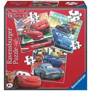 Ravensburger (07258) - "Cars" - 25 36 49 Teile Puzzle