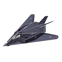 Cubic Fun (P629H) - "F-117 Nightawk & F/A-18 Hornet Düsenflugzeug 27" - 13 27 Teile Puzzle