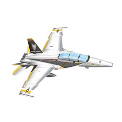 Cubic Fun (P629H) - "F-117 Nightawk & F/A-18 Hornet Düsenflugzeug 27" - 13 27 Teile Puzzle