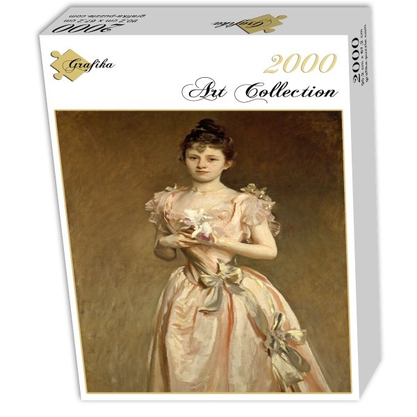 Grafika (02066) - John Singer Sargent: "Miss Grace Woodhouse, 1890" - 2000 Teile Puzzle