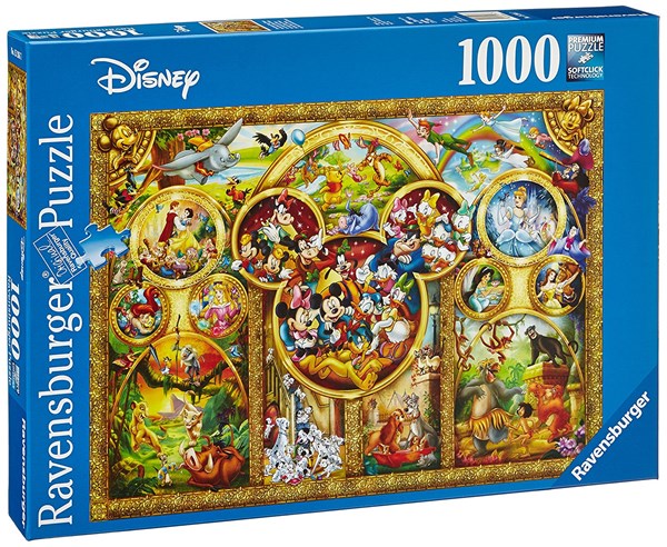 Ravensburger (15266) - "Die schönsten Disney Themen" - 1000 Teile Puzzle