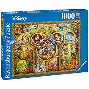 Ravensburger (15266) - "Die schönsten Disney Themen" - 1000 Teile Puzzle