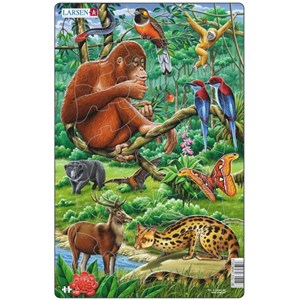 Larsen (H21-2) - "Jungle" - 30 Teile Puzzle