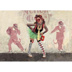 Art Puzzle (4355) - "Engel oder Dämon?" - 1000 Teile Puzzle