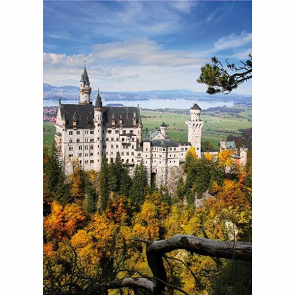 D-Toys (62154-EC14) - "Schloss Neuschwanstein" - 1000 Teile Puzzle