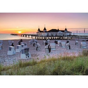 Ravensburger (19112) - "Ostseebad Ahlbeck, Usedom" - 1000 Teile Puzzle
