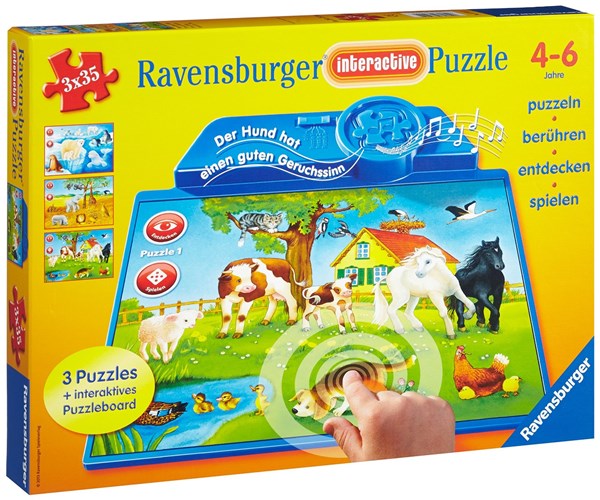 Ravensburger (07501) - "Tiere dieser Welt" - 35 Teile Puzzle