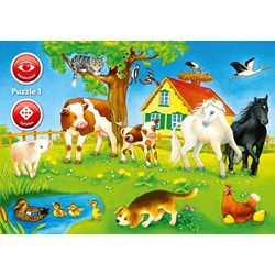 Ravensburger (07501) - "Tiere dieser Welt" - 35 Teile Puzzle