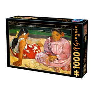 D-Toys (72818-1) - Paul Gauguin: "Tahitian Women on the Beach" - 1000 Teile Puzzle