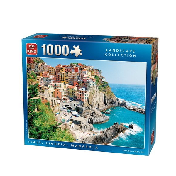 King International (05199) - "Manarola, Italien" - 1000 Teile Puzzle