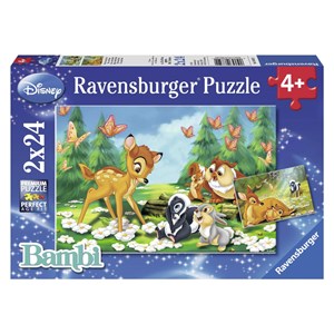 Ravensburger (08852) - "Mein Freund Bambi" - 24 Teile Puzzle