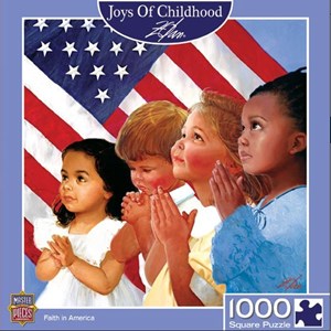 MasterPieces (71246) - "Glaube an Amerika" - 1000 Teile Puzzle