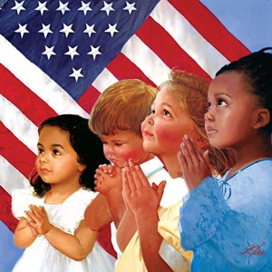 MasterPieces (71246) - "Glaube an Amerika" - 1000 Teile Puzzle