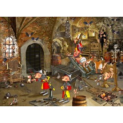 Grafika Kids (01426) - François Ruyer: "Dungeon" - 300 Teile Puzzle