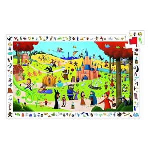 Djeco (07561) - "Tales + Poster" - 54 Teile Puzzle