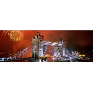 Heye (29806) - Stefanie Steinmayer: "Tower Bridge bei Nacht" - 1000 Teile Puzzle