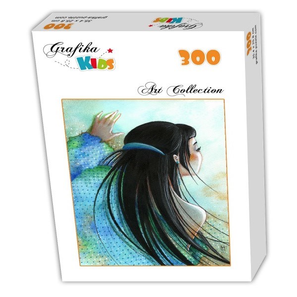 Grafika Kids (00734) - Misstigri: "Plumetis" - 300 Teile Puzzle