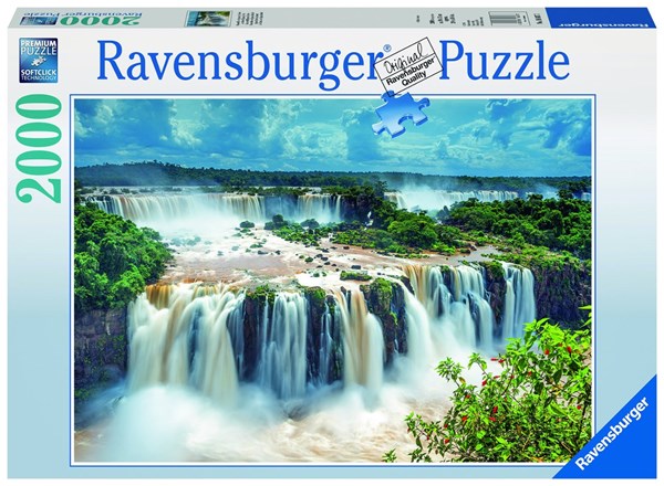 Ravensburger (16607) - "Wasserfälle von Iguazu in Brasilien" - 2000 Teile Puzzle