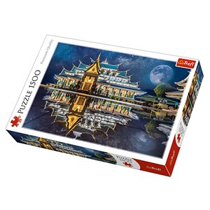 Trefl (26141) - "Wat Pa Phu Kon in Thailand" - 1500 Teile Puzzle