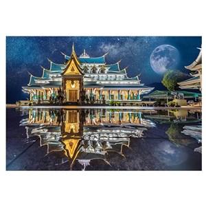 Trefl (26141) - "Wat Pa Phu Kon in Thailand" - 1500 Teile Puzzle