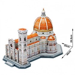 Cubic Fun (MC188H) - "Kathedrale Santa Maria del Fiore, Florenz" - 123 Teile Puzzle