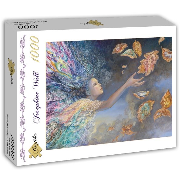 Grafika (T-00342) - Josephine Wall: "Catching Wishes" - 1000 Teile Puzzle