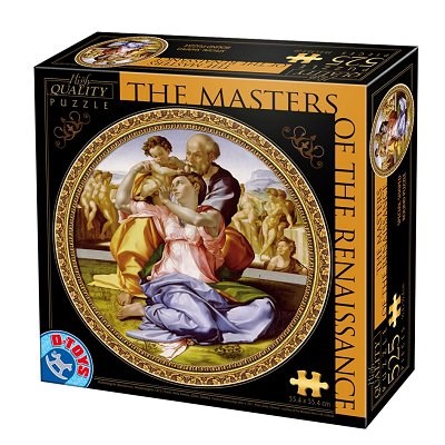 D-Toys (66985-TM04) - Michelangelo: "Doni Tondo" - 525 Teile Puzzle