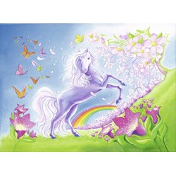 Ravensburger (09193) - "Regenbogenpferde" - 24 Teile Puzzle