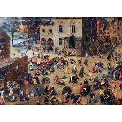 Puzzle Michele Wilson (A904-150) - Pieter Brueghel the Elder: "Die Kinderspiele" - 150 Teile Puzzle