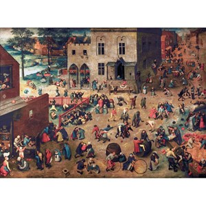 Puzzle Michele Wilson (A904-150) - Pieter Brueghel the Elder: "Die Kinderspiele" - 150 Teile Puzzle