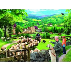 Ravensburger (14688) - "Ein gutes Team" - 500 Teile Puzzle