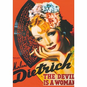 D-Toys (67555-VP10) - "Marlene Dietrich, The Devil is a Woman" - 1000 Teile Puzzle