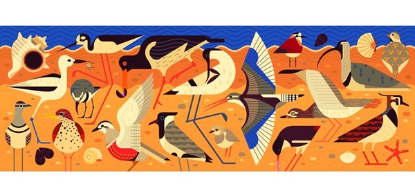 Djeco (07648) - "Birds" - 1000 Teile Puzzle