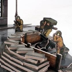 Cubic Fun (JS4202h) - "Soviet T34/85" - 213 Teile Puzzle