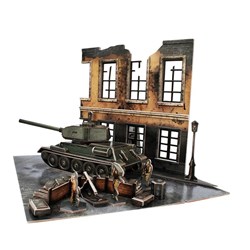Cubic Fun (JS4202h) - "Soviet T34/85" - 213 Teile Puzzle