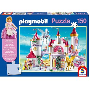 Schmidt Spiele (56041) - "Princess Castle" - 150 Teile Puzzle